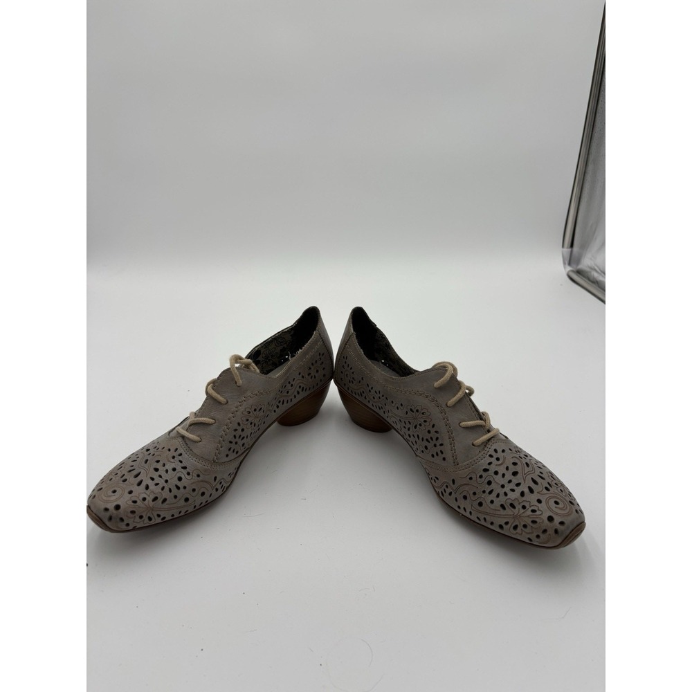 Rieker Heeled Shoes Taupe 37 EU - Picture 3 of 7